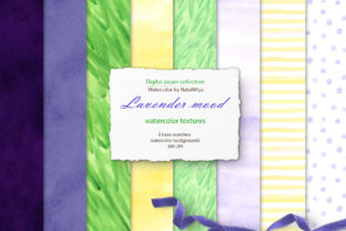 Summer Watercolor Seamless Textures